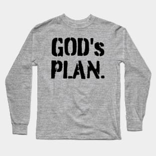 God's Plan Long Sleeve T-Shirt